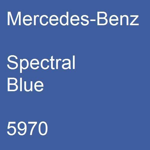 Mercedes-Benz, Spectral Blue, 5970.